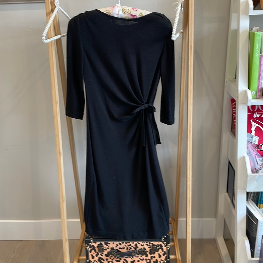 Taylor Black Sweater Dress Sz 2
